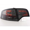 LED taillights set Audi A4 sedan type 8E 04 07 black