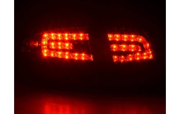 LED taillights set Audi A4 sedan type 8E 04 07 black