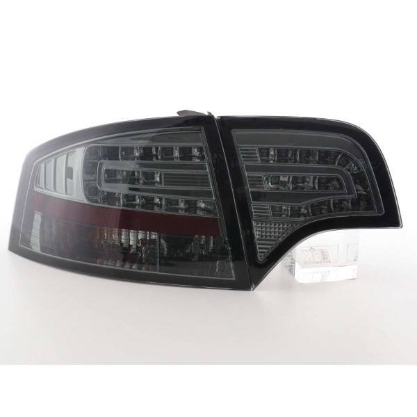 LED taillights set Audi A4 sedan type 8E 04 07 black