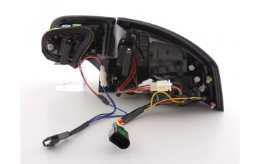 LED taillights set Audi A4 sedan type 8E 04 07 black
