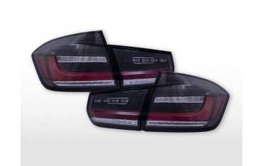 LED taillight set BMW 3 Series F30 12 17 red black smoked