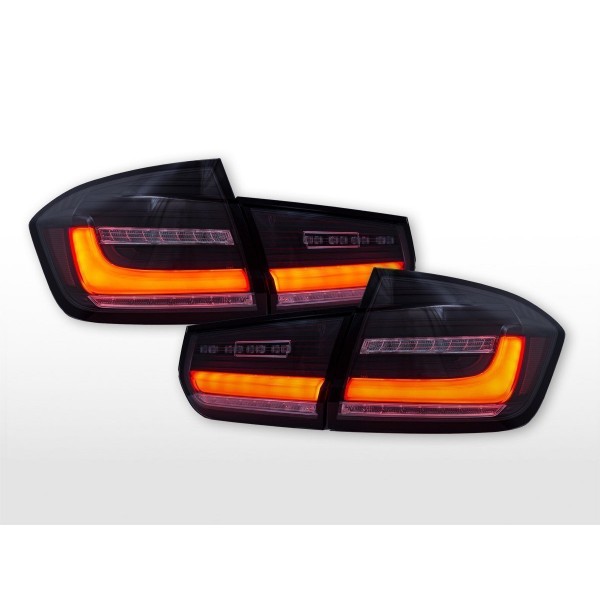 LED taillight set BMW 3 Series F30 12 17 red black smoked
