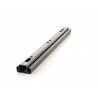 Universal rails for vintage car seats with adjusting lever
