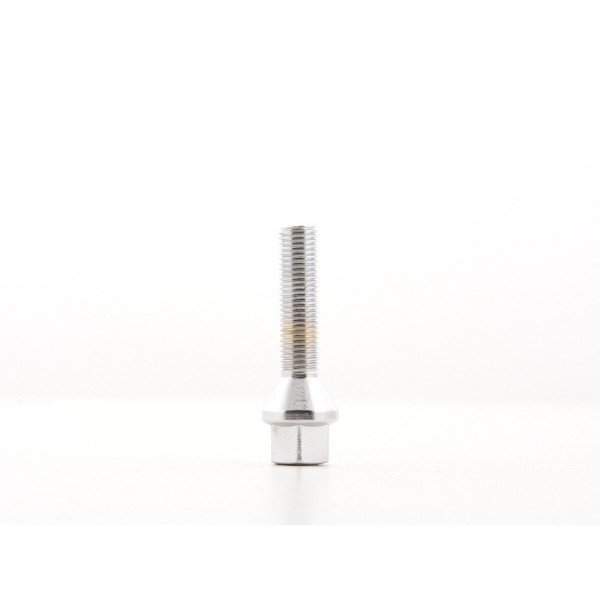 Wheel bolt set 8 pcs Shaft length 39mm tapered collar chrome M12x15