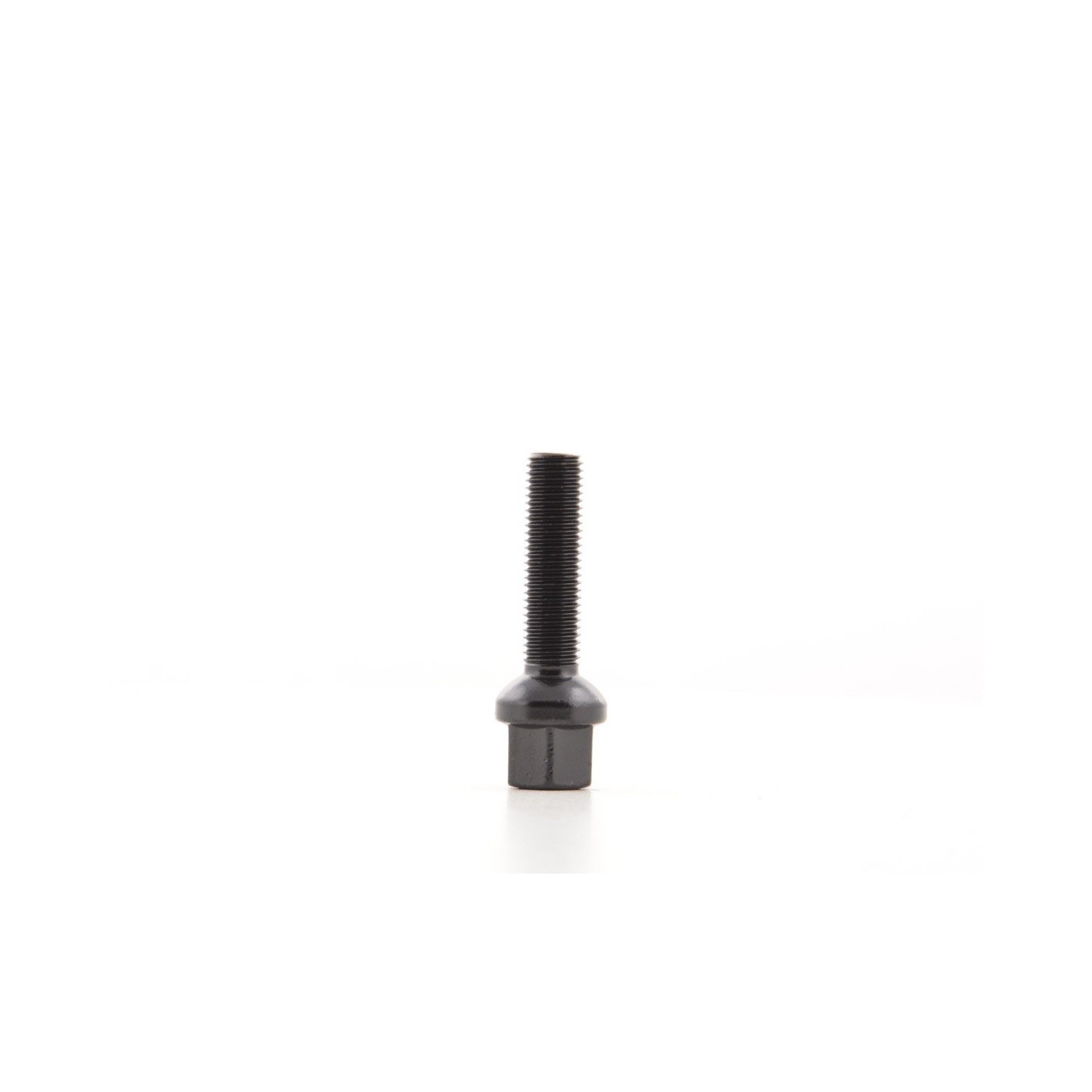 Wheel bolt set 8 pcs Shaft length 45mm spherical collar black M12x15