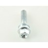 Single wheel bolt L 28 mm M14 x 15 silver