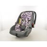 Child car seat baby seat car seat black white purple group 0 0 13 kg