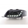 Headlight set Daylight LED daytime running lights Audi A6 4B 97 00 black