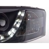 Headlight set Daylight LED daytime running lights Audi A6 4B 97 00 black