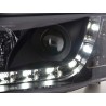 Headlight set Daylight LED daytime running lights Audi A6 4B 97 00 black