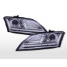 Daylight headlights with LED daytime running lights Audi TT 8J 2010 2014 chrome