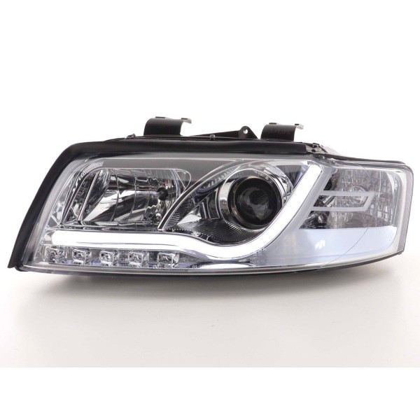 Daylight headlight LED DRL look Audi A4 type 8E 01 04 chrome