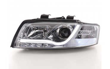 Daylight headlight LED DRL look Audi A4 type 8E 01 04 chrome