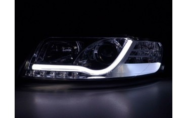 Daylight headlight LED DRL look Audi A4 type 8E 01 04 chrome