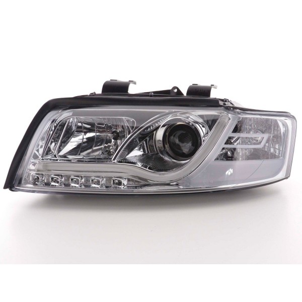 Daylight headlight LED DRL look Audi A4 type 8E 01 04 chrome