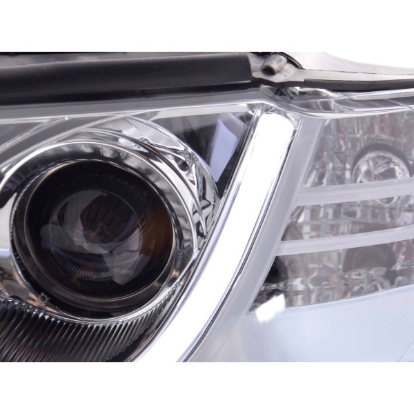 Daylight headlight LED DRL look Audi A4 type 8E 01 04 chrome