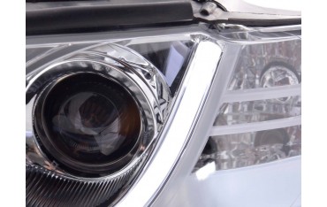 Daylight headlight LED DRL look Audi A4 type 8E 01 04 chrome