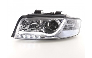 Daylight headlight LED daytime running lights Audi A4 type 8E 01 04 chrome