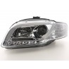 Daylight headlight LED DRL look Audi A4 type 8E 04 08 chrome