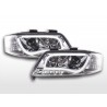 Daylight headlight LED DRL look Audi A6 type 4B 97 01 chrome