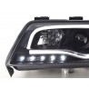 Daylight headlight LED daytime running lights Audi A6 type 4B 97 01 black