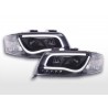 Daylight headlight LED DRL look Audi A6 type 4B 01 04 black