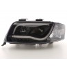 Daylight headlight LED DRL look Audi A6 type 4B 01 04 black
