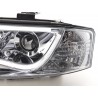 Daylight headlight LED daytime running lights Audi A6 type 4B 01 04 chrome
