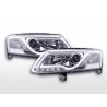 Daylight headlight LED DRL look Audi A6 type 4F 04 08 chrome