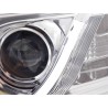 Daylight headlight LED DRL look Audi A6 type 4F 04 08 chrome