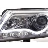 Daylight headlight LED DRL look Audi A6 type 4F 04 08 chrome
