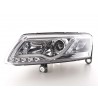Daylight headlight LED daytime running lights Audi A6 type 4F 04 08 chrome