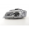 Daylight headlight LED daytime running lights Audi A3 8P 08 12 chrome