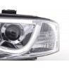 Daylight headlight LED DRL look Audi A6 type 4B 01 04 chrome for right hand drive