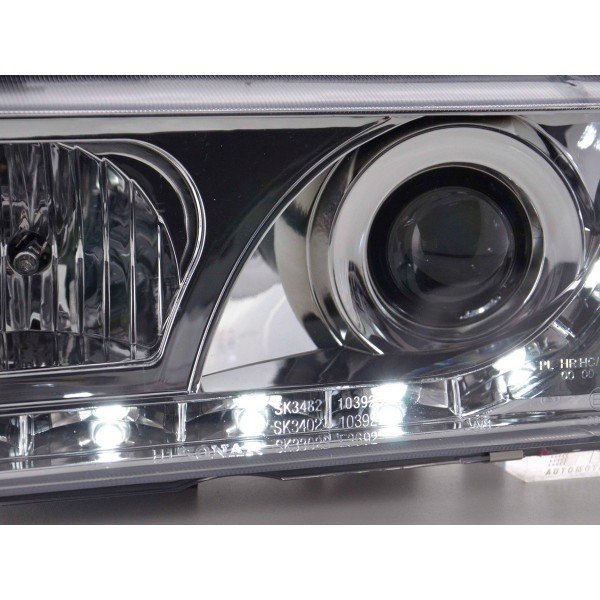 Daylight headlights LED daytime running lights BMW 3er E36 Coupe Cabrio 92 99 chrome