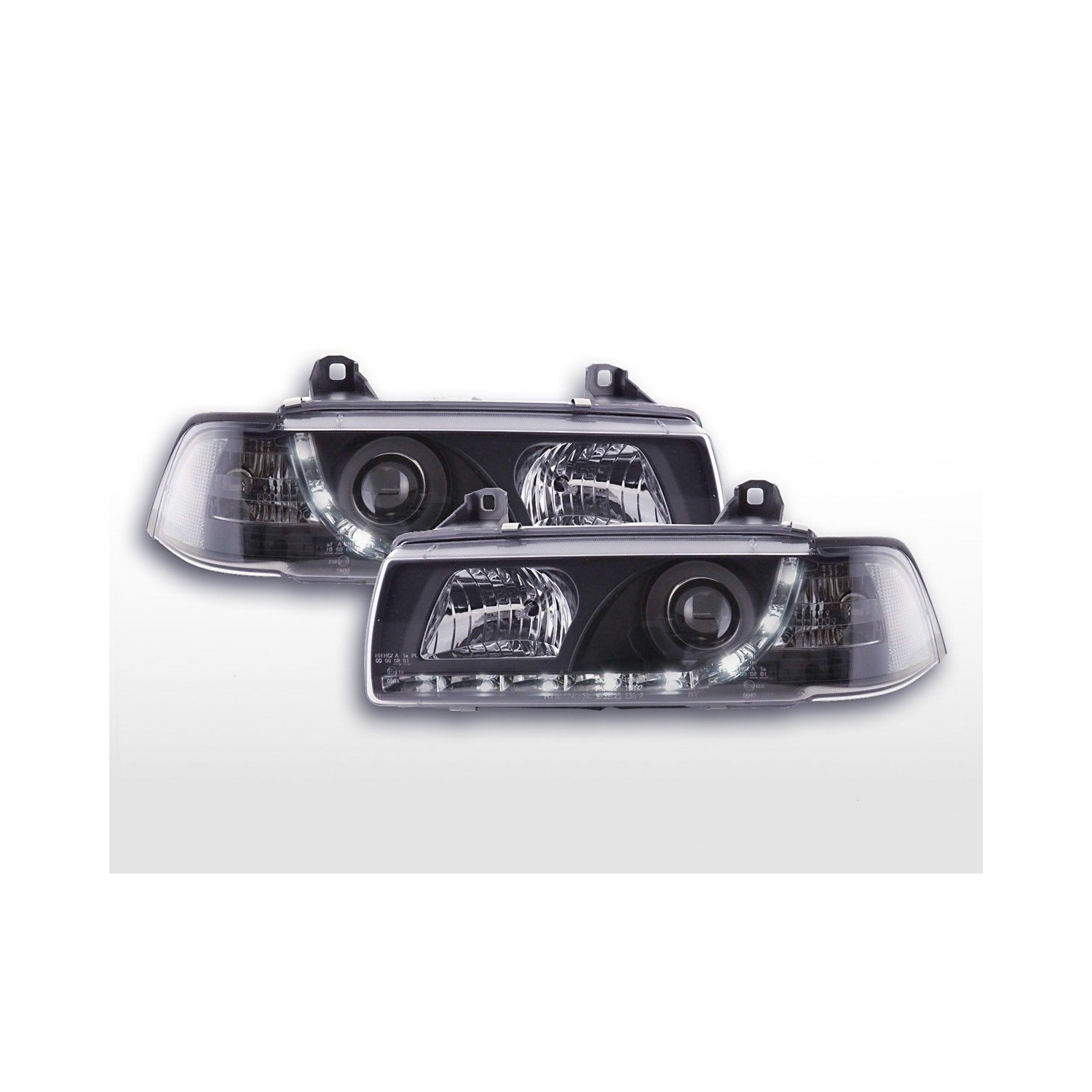 Daylight headlight LED daytime running lights BMW 3 series E36 Coupe 92 99 black