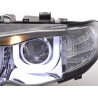 Angel eyes headlights BMW 3er E46 Limo Touring 02 05 chrome