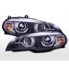 Daylight headlights with LED parking lights BMW X5 E70 2008 2013 black