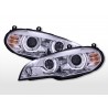 Daylight headlights with LED daytime running lights BMW X5 E70 2008 2010 chrome