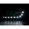 Daylight headlights LED daytime running lights BMW 3 series E36 Coupe Cabrio 92 98 chrome for right hand drive