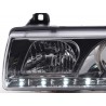 Daylight headlights LED daytime running lights BMW 3 series E36 Limo Touring chrome for right hand drive