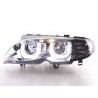 Daylight headlight LED DRL look BMW 3 series E46 Limo Touring 02 05 chrome for right hand drive