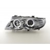 Headlight set BMW 3 series E46 Limo Touring 02 05 chrome
