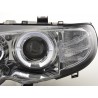 Headlight set BMW 3 series E46 Limo Touring 02 05 chrome