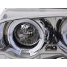 Headlight set BMW 3 series E46 Coupe Cabrio 98 02 chrome