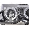 Headlight set BMW 3 series E46 Limo Touring 02 05 chrome