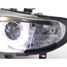 Headlight set angel eyes BMW 3 series E46 Limo Touring 02 05 chrome for right hand drive