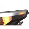 Headlights xenon angel eyes LED BMW 5 series E60 E61 03 04 black