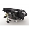Headlights xenon angel eyes CCFL BMW 5 series E60 E61 03 04 black