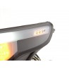 Headlight set Xenon Angel Eyes CCFL BMW 5 series E60 E61 03 04 black for right hand drive